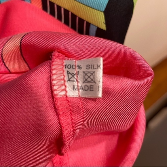 SILK Printed Charlotte Sparre mini dress with flutter sleeves size XS - Picture 4 of 7